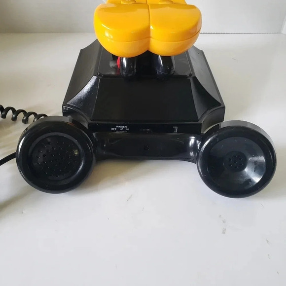 Vintage Disney Mickey Mouse Telemania Push Button Phone. - Picture 6 of 16